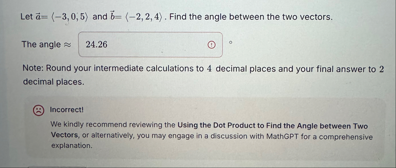Let vec ( a ) = ( : - 3 , 0 , 5 : ) and vec ( b )