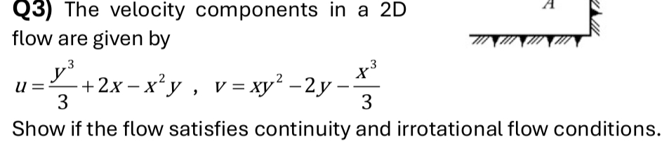 Q 3 u = y 3 3 + 2 x - x 2 y , v = x y 2 - 2 y - x