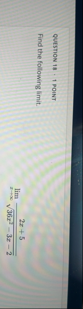 Find the following limit lim x - 3 x 3 + 7 x 2 -