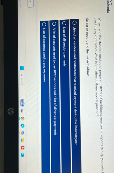 ruit lickbooks When using the standard method of