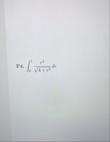 P 4 . 0 1 r 3 4 r 2 2 d r