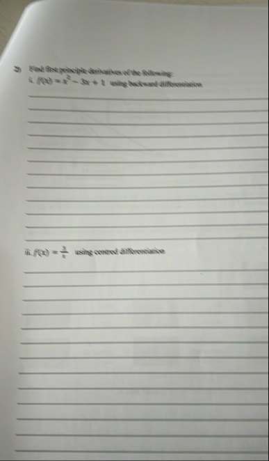 Find Give goinipik toolowites of the following: f