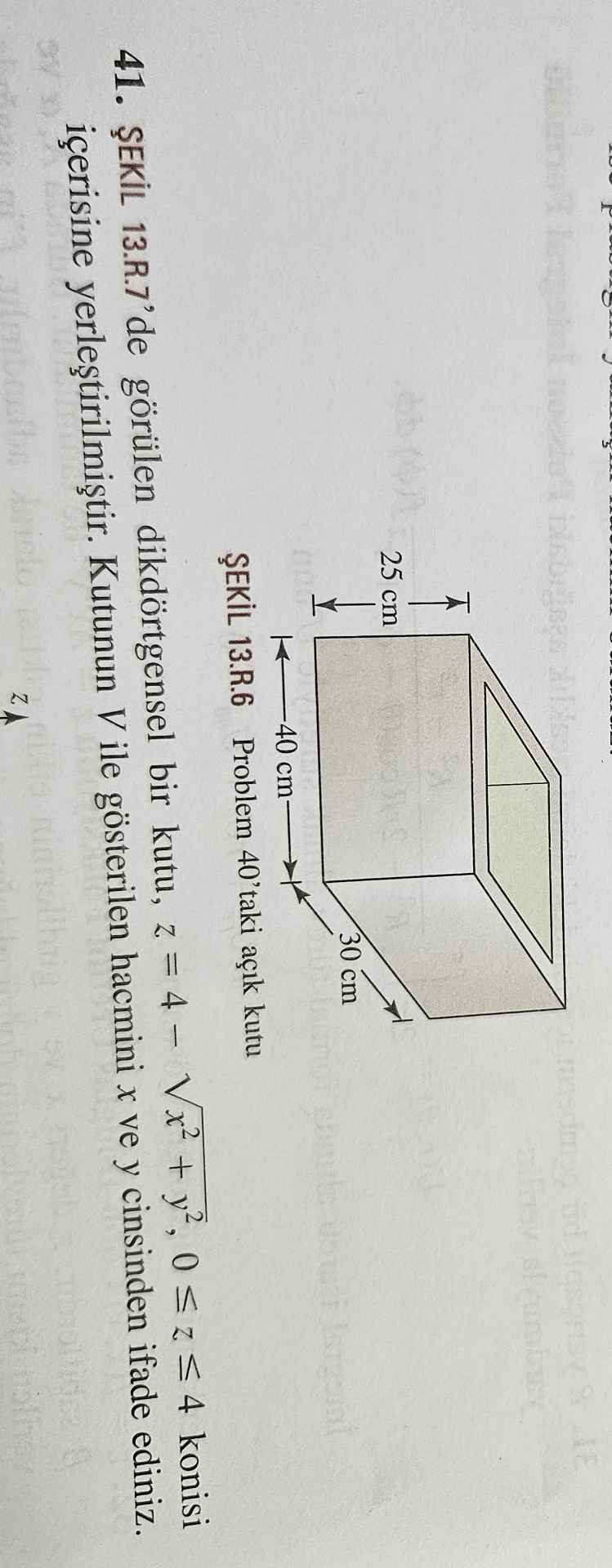 EKIL 1 3 . R . 7 ' de g r len dikd rtgensel bir