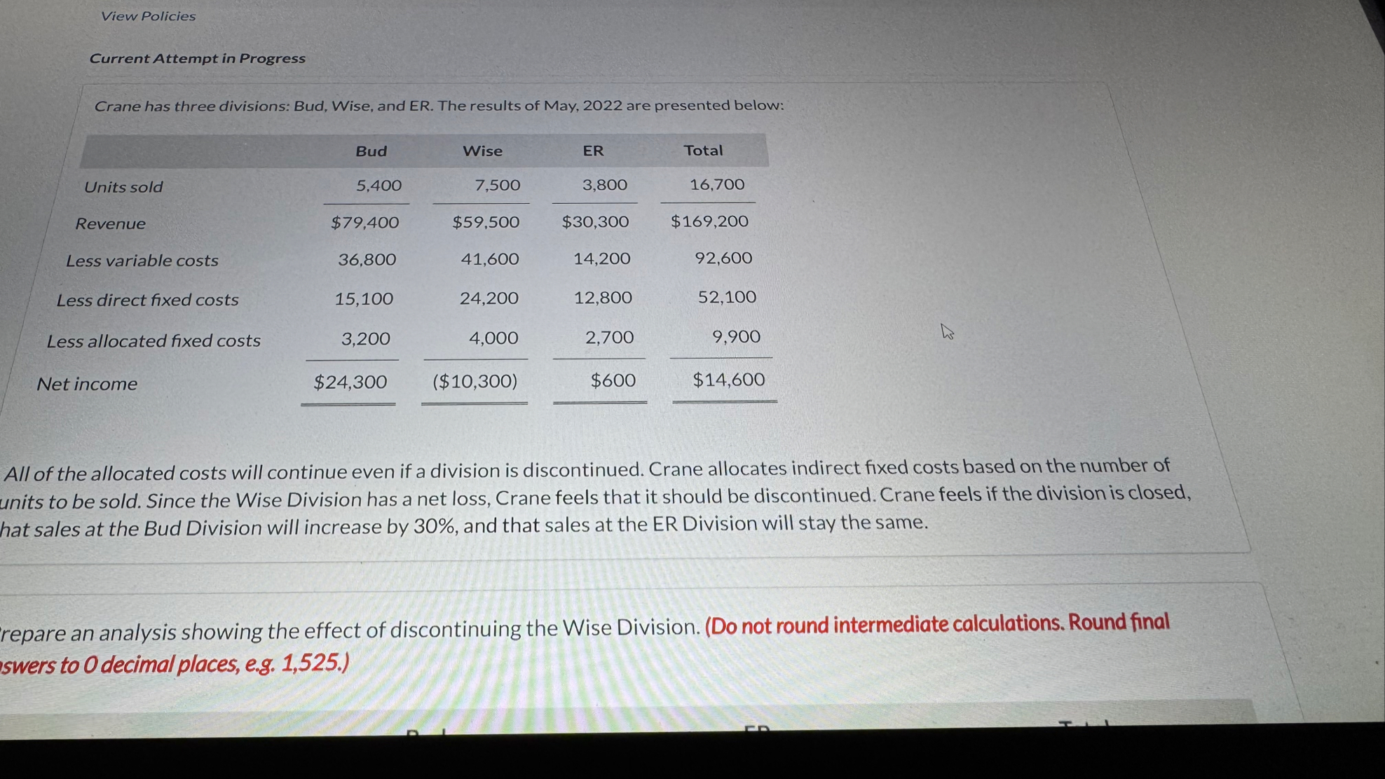 View Policies Current Attempt in Progress Crane