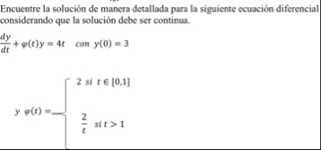 Encuentre la soluci n de manera detallada para la