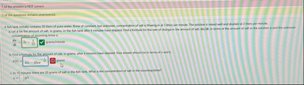 1 of the anowers is NOT correct. 1 of the