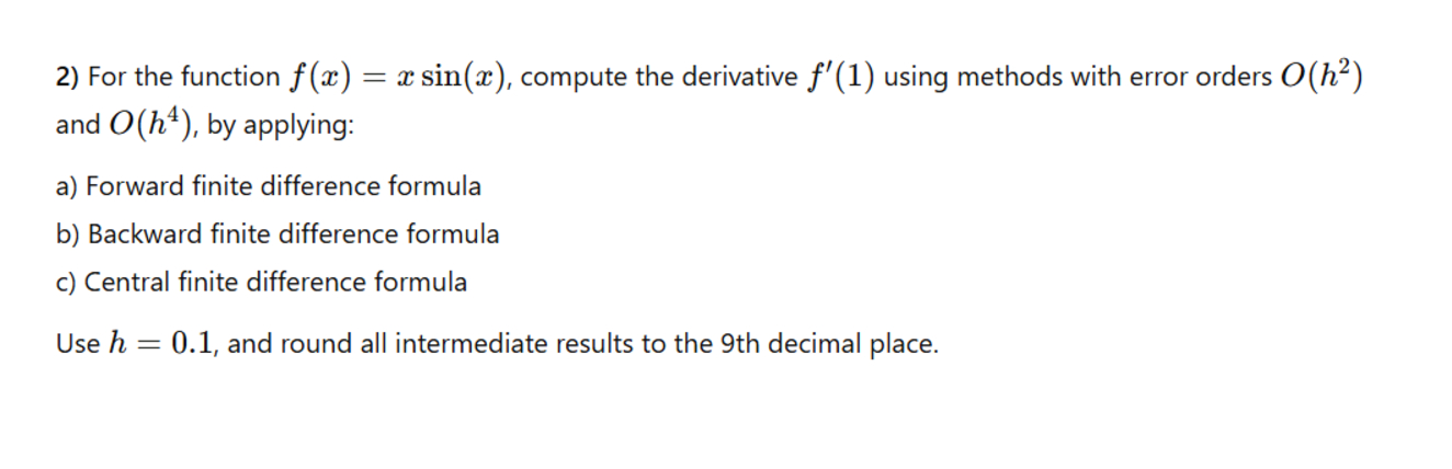 For the function f ( x ) = x s i n ( x ) ,