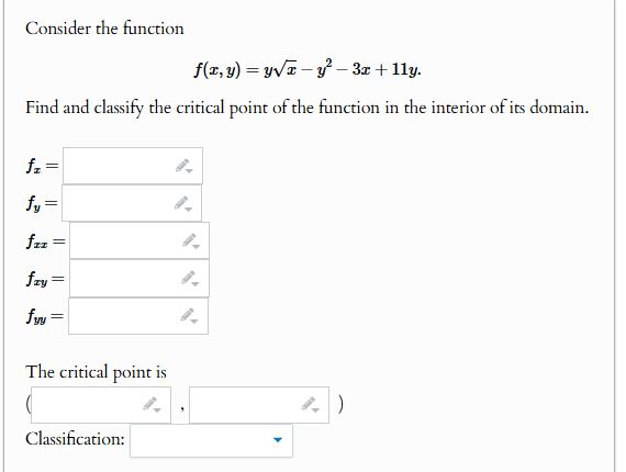 Consider the function f ( x , y ) = y x 2 - y 2 -