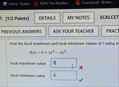Home - Roblox ESPN: The Worldwi... Crunchyroll -