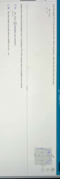 Use the graph of F to find the given link. When