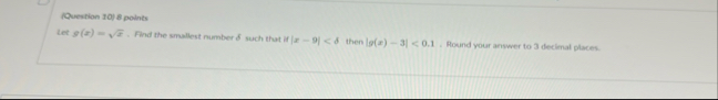 ( Question 2 0 ) 8 polnts Let ( x ) = F 2 . Find
