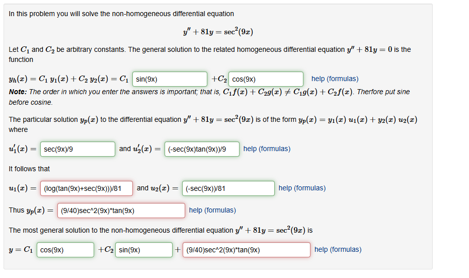 I n this problem you will solve the non -