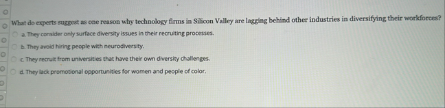 What do experts suggest as one reason why