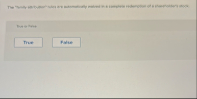 The "Farmily ettribution" nilet are automatically