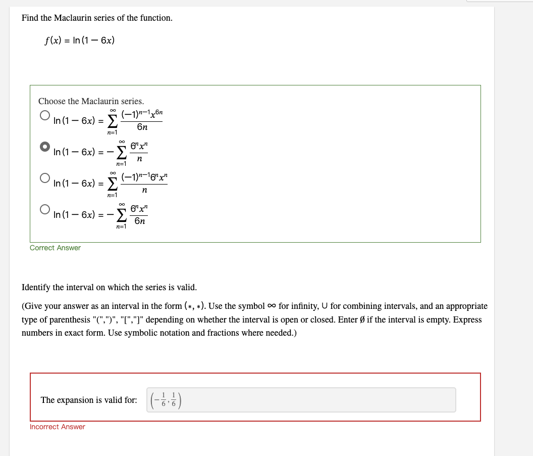 Find the Maclaurin series o f the function. f ( x