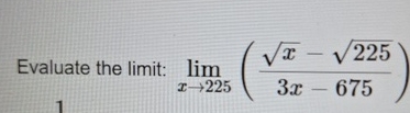 Evaluate the limit: lim x 2 2 5 ( x 2 - 2 2 5 2 3