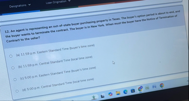 An agent is representing an eut - of - state