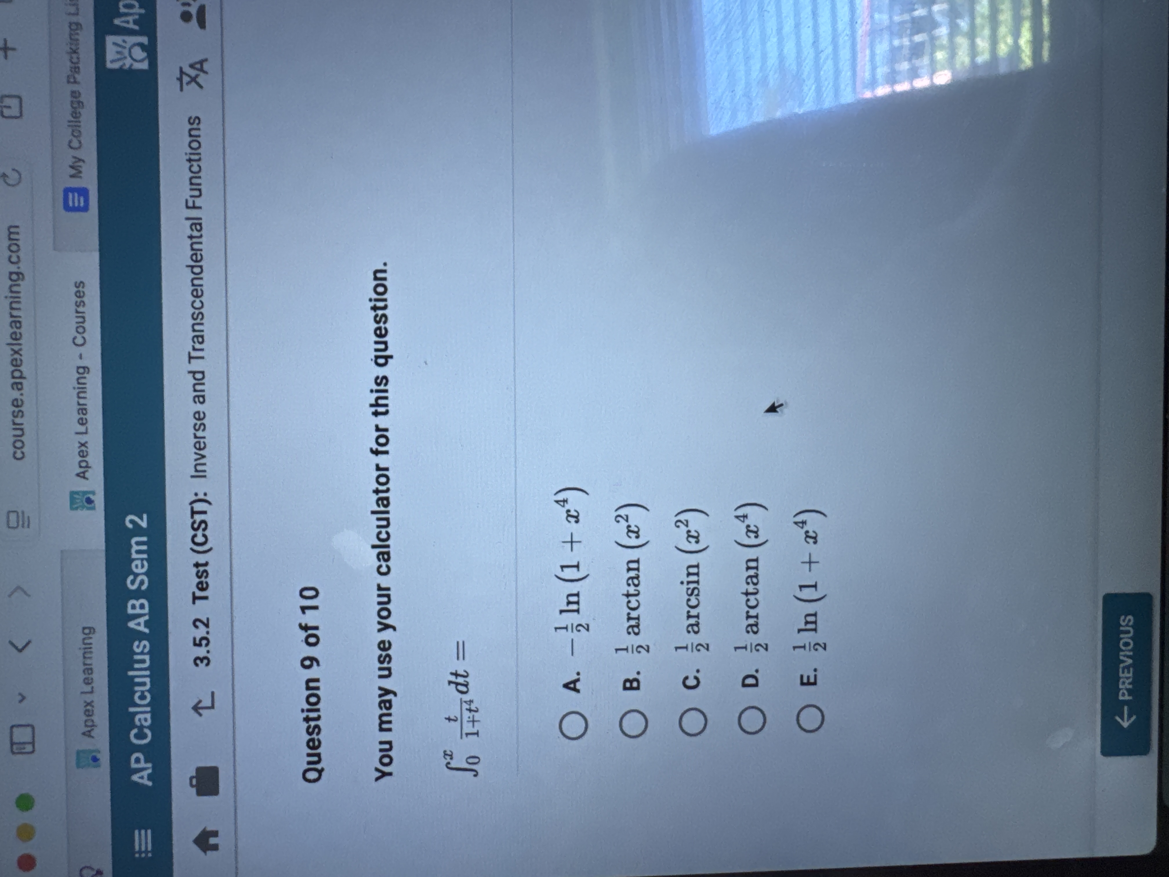 Question 9 o f 1 0 You may use your calculator