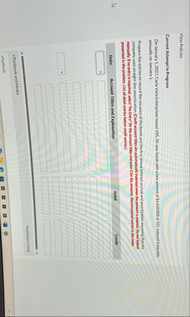 View Policies Current Attempt in Progress On