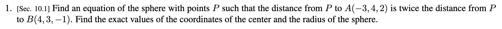 [ S e c . 1 0 . 1 ] Find a n equation o f the