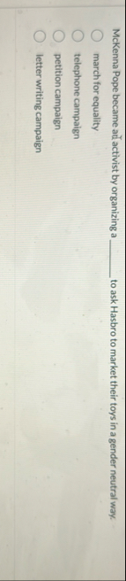 McKenna Pope became ad activist by organizing a