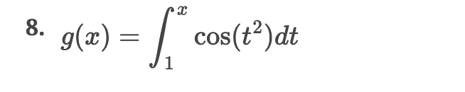 use the Fundamental Theorem o f Calculus t o find