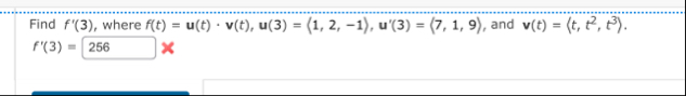 If r ( t ) = ( : 4 t , 6 t 2 , 6 t 3 : ) , find r