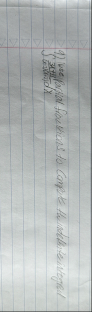 Use lastial froukions to Compute the