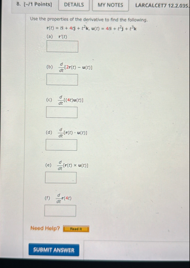 [ - / 1 Points ] LARCALCET 7 1 2 . 2 . 0 3 5 .