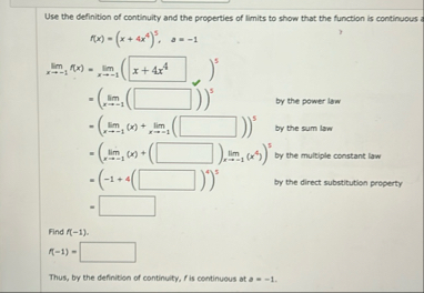\ end { array } ] Find f ( - 1 ) . ( - 1 ) =