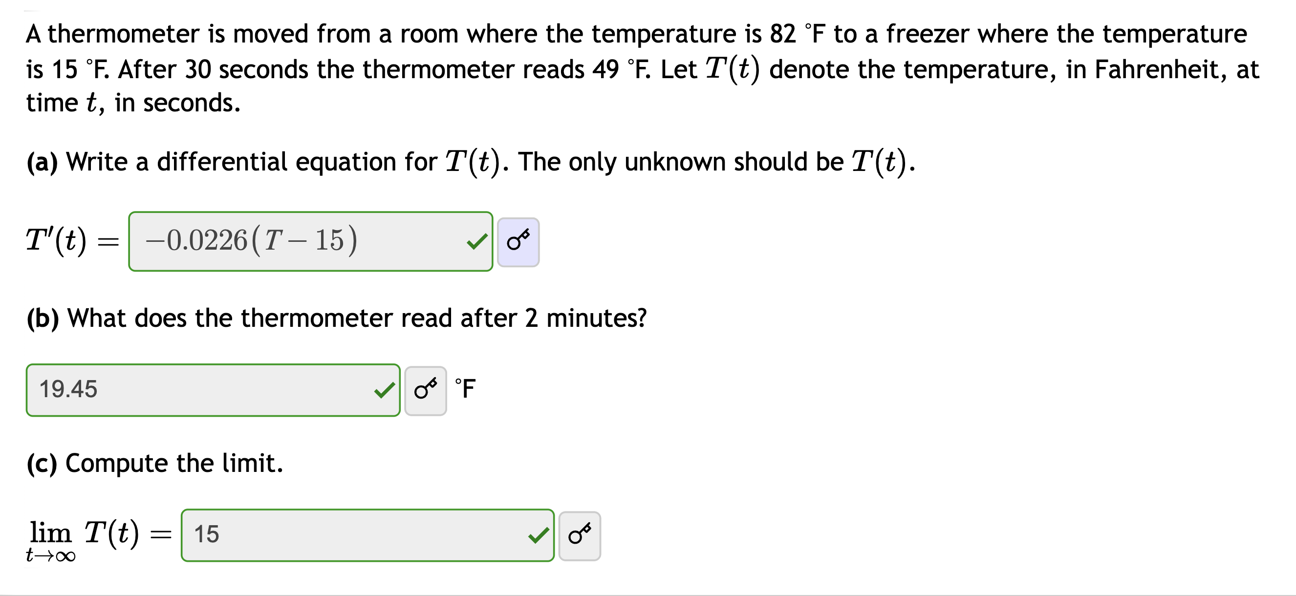 A thermometer i s moved from a room where the