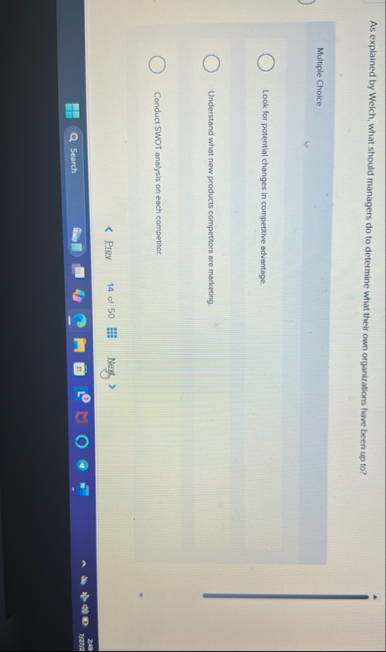 As explained by Welch, what should managers do to