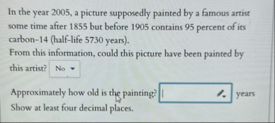 In the year 2 0 0 5 , a picture supposedly