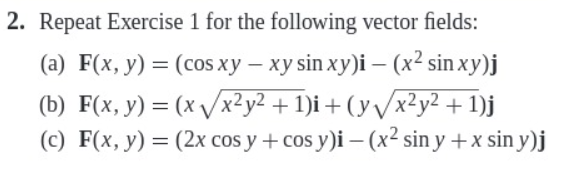 Repeat Exercise 1 for the following vector