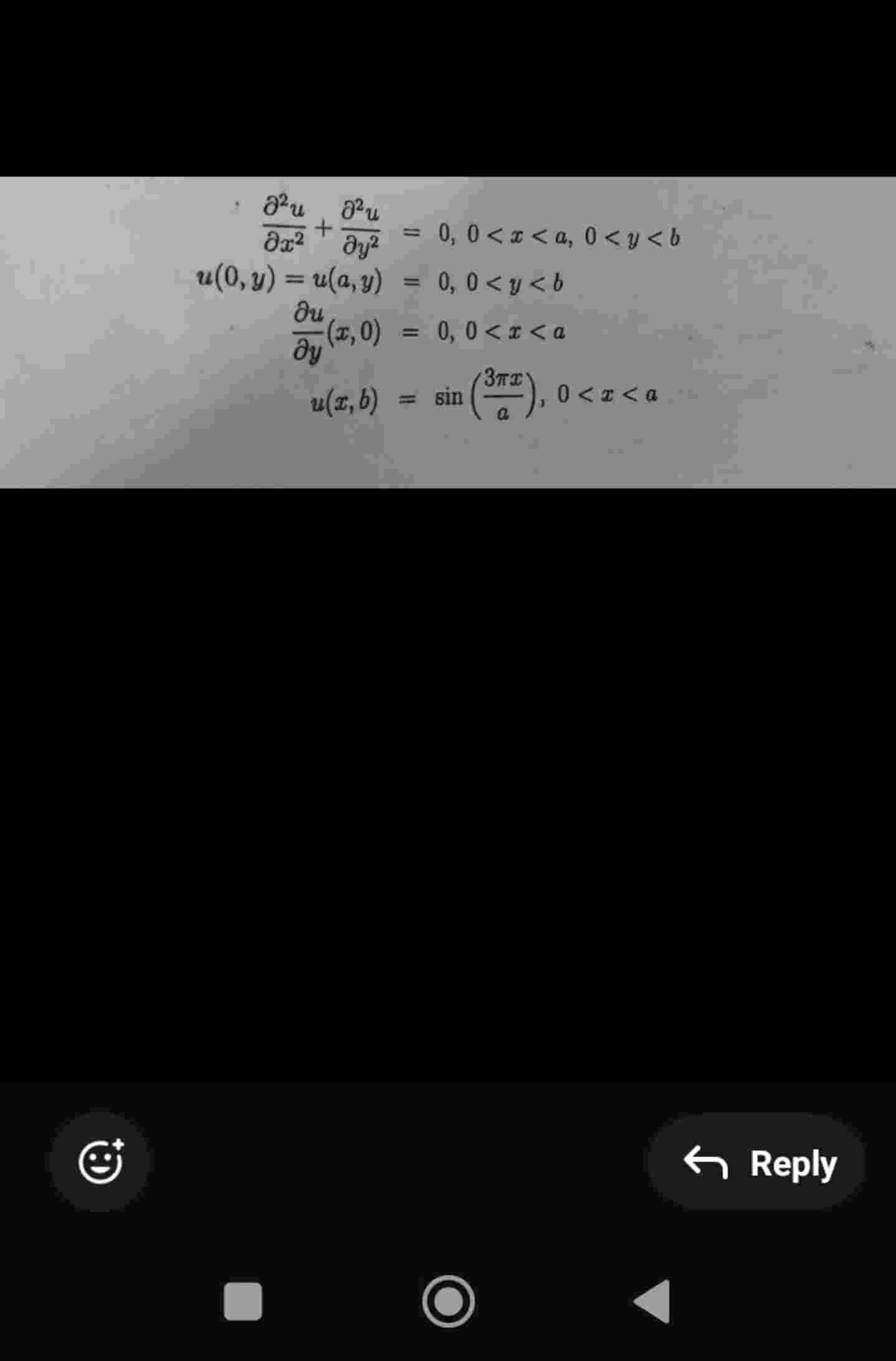 Solving Partial Differential Equation b y