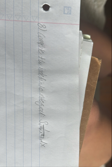 Compute the indesinte integral: 1 4 x 2 2 d x