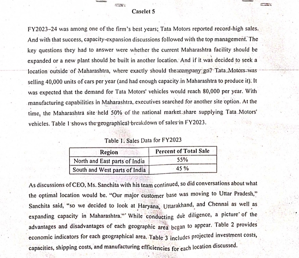Caselet 5 FY 2 0 2 3 - 2 4 was among one of the