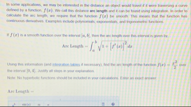 In some applications, we may be interested in the