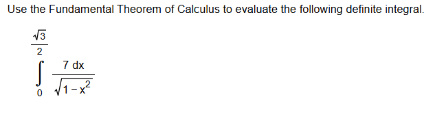 Use the Fundamental Theorem o f Calculus t o