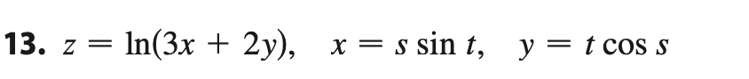 d z d t = d e l z d e l x d x d t + d e l z d e l