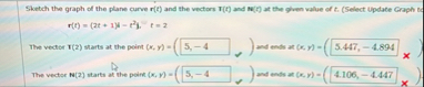 Sketch the graph of the plane curve r ( f ) and