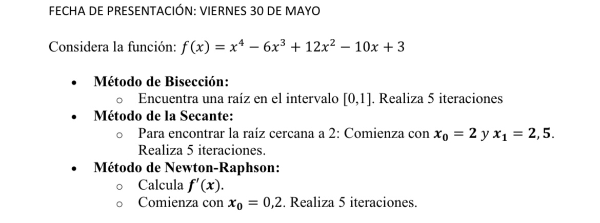 FECHA D E PRESENTACI N : VIERNES 3 0 D E MAYO