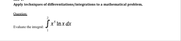 Apply techniques of differentiations /