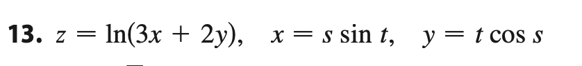 d z d t = d e l z d e l x d x d t + d e l z d e l
