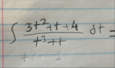 3 t 2 t 4 t 3 t d t =
