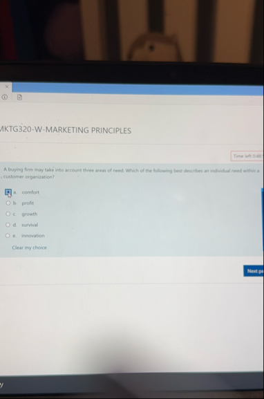 MKTG 3 2 0 - W - MARKETING PRINCIPLES A buying