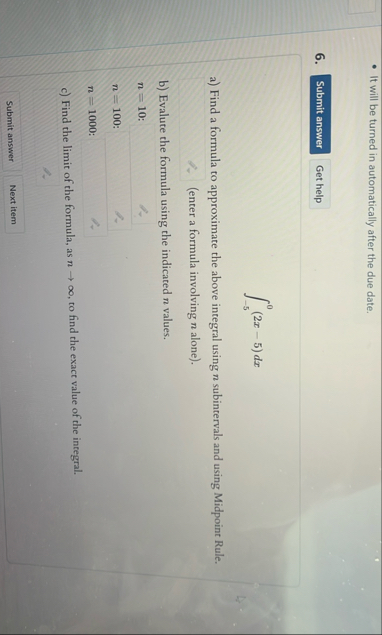 It will be turned in automatically after the due