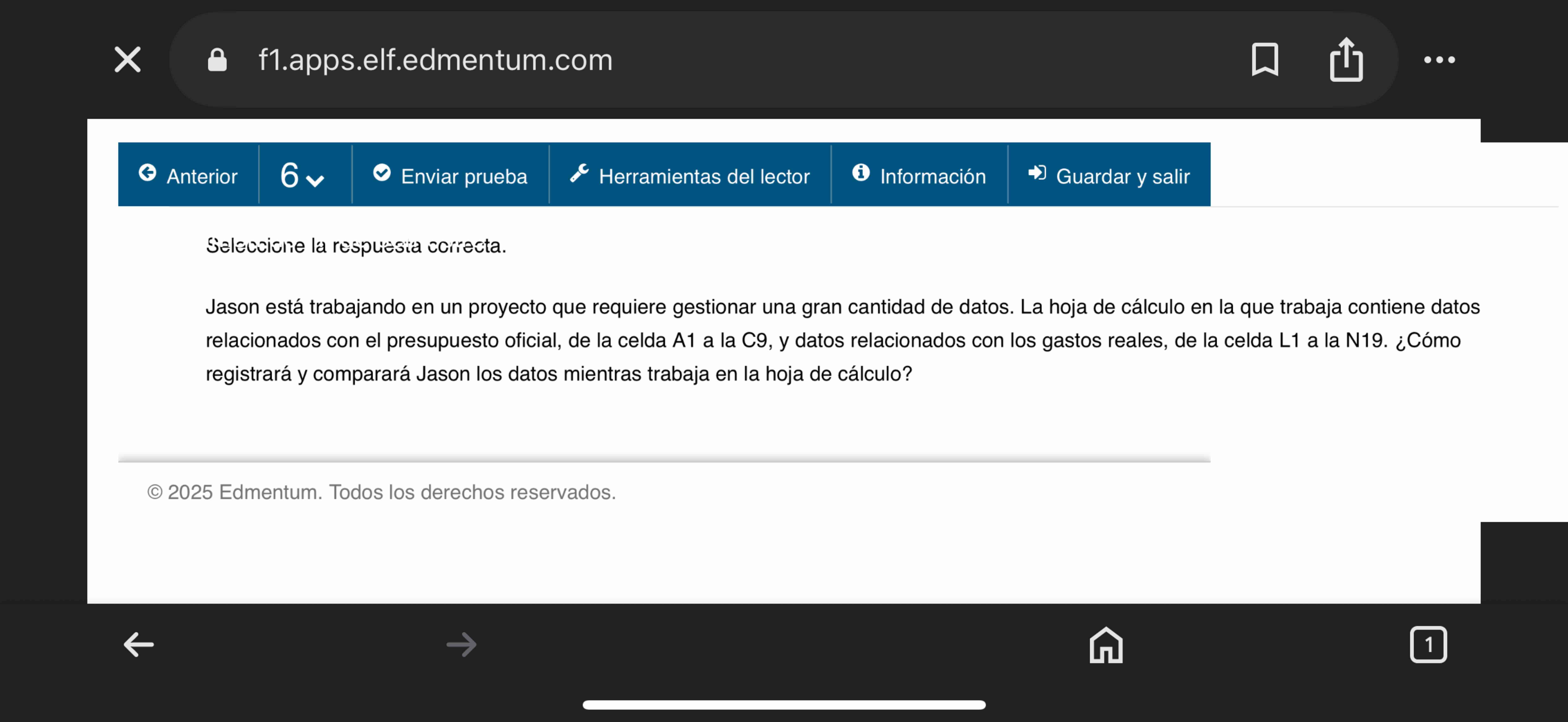 Gelecvivie la resp ia correcta. Jason est