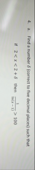 a . Find a number ( correct to five decimal