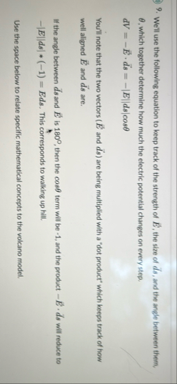 We'll use the following equation to keep track of